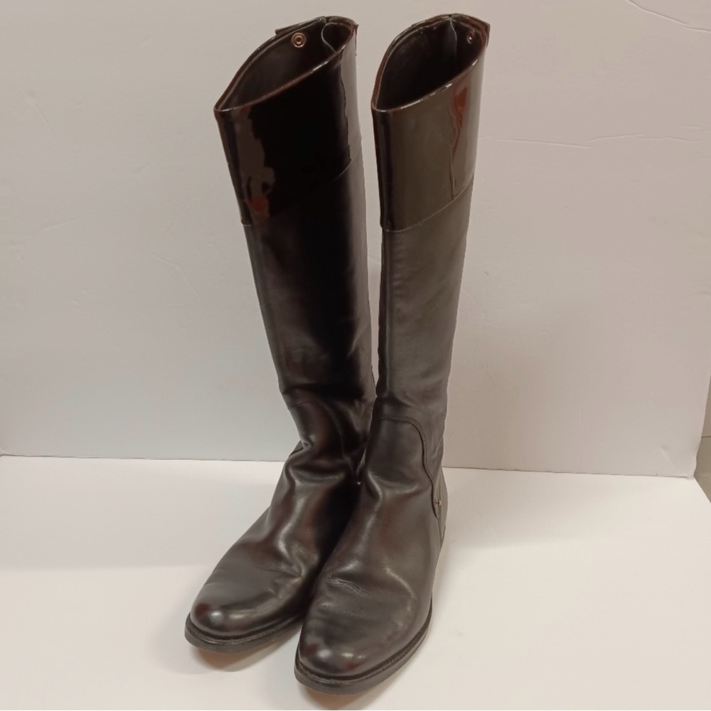 Luis Onofre Black Leather Tall Boots